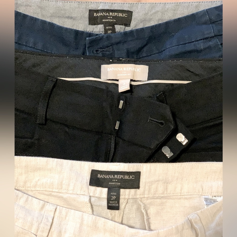 Banana Republic Petite size 2 Pants Bundle